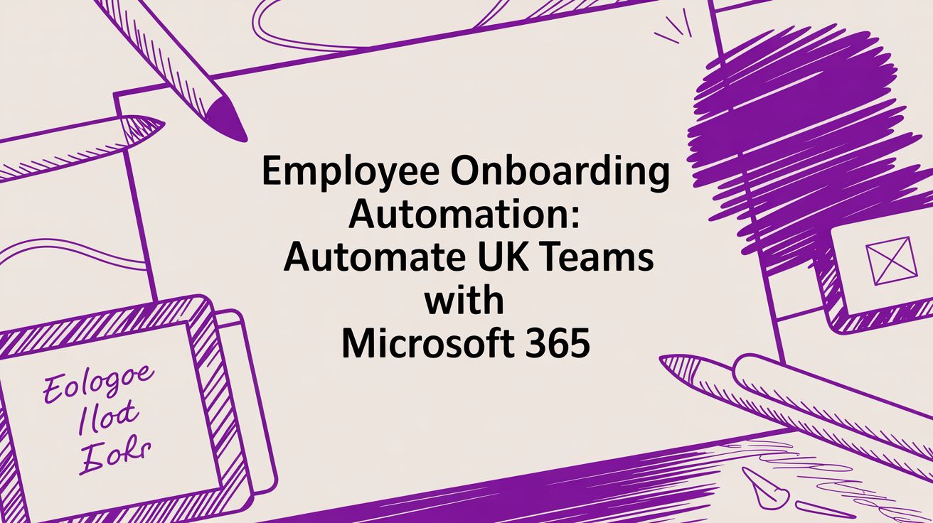 Employee onboarding automation: Automate UK Teams with Microsoft 365