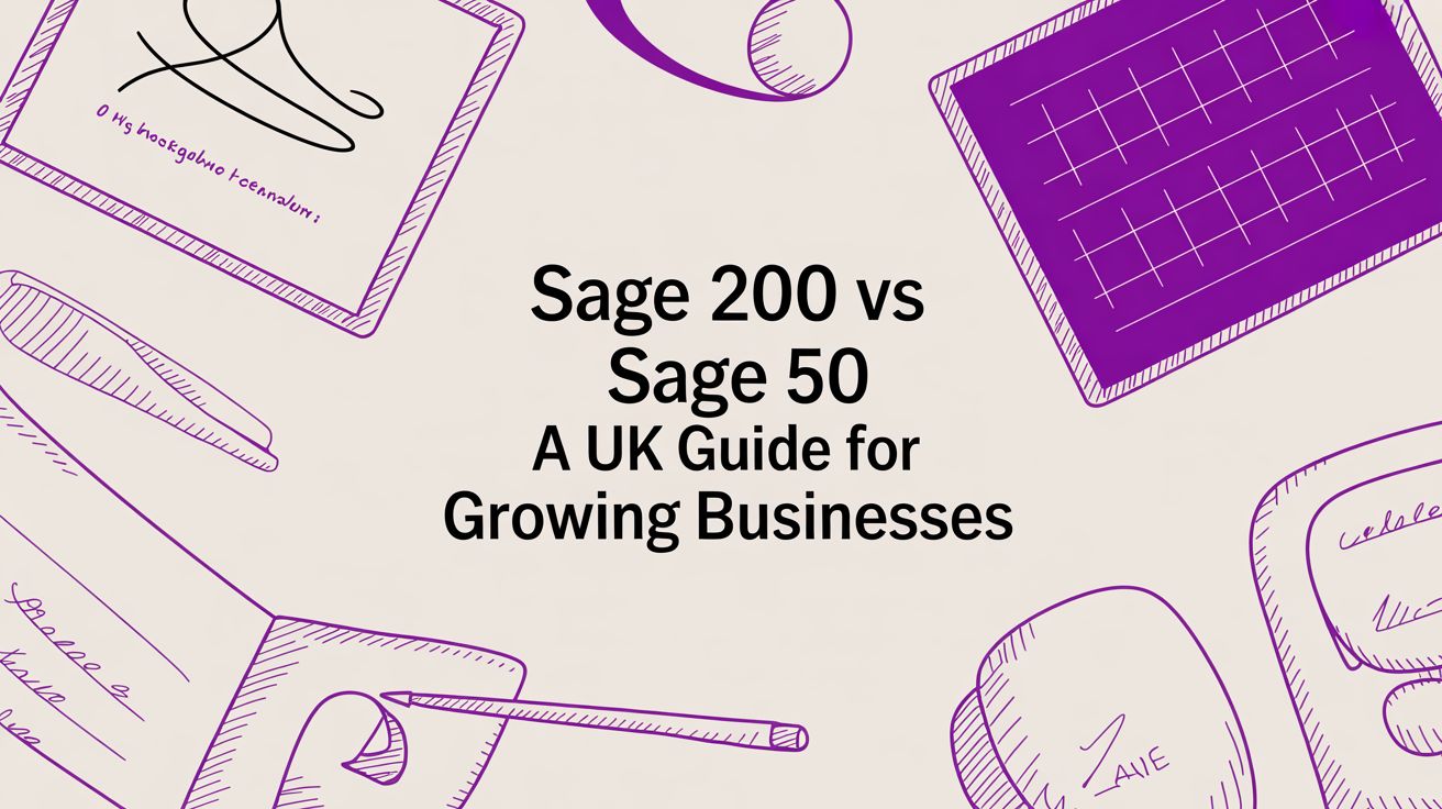 Sage 200 vs Sage 50 A UK Guide for Growing Businesses