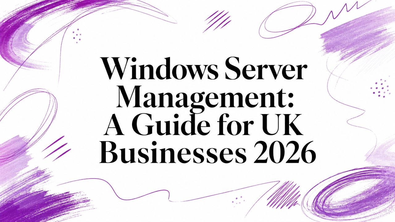 Windows Server Management: A Guide for UK Businesses 2026