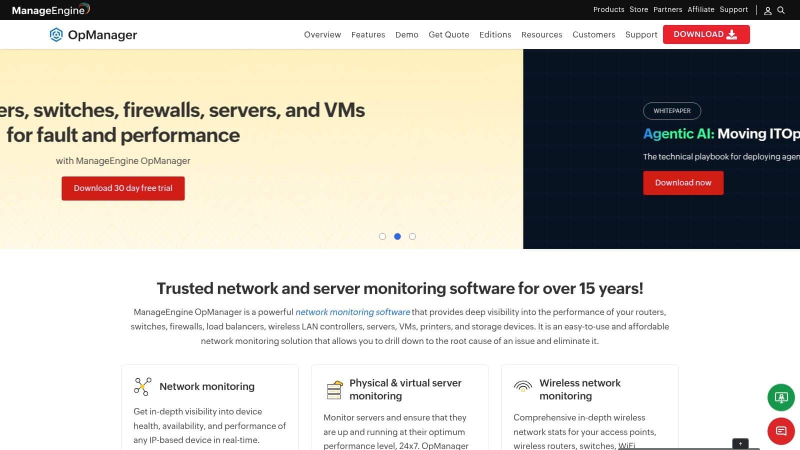 ManageEngine OpManager